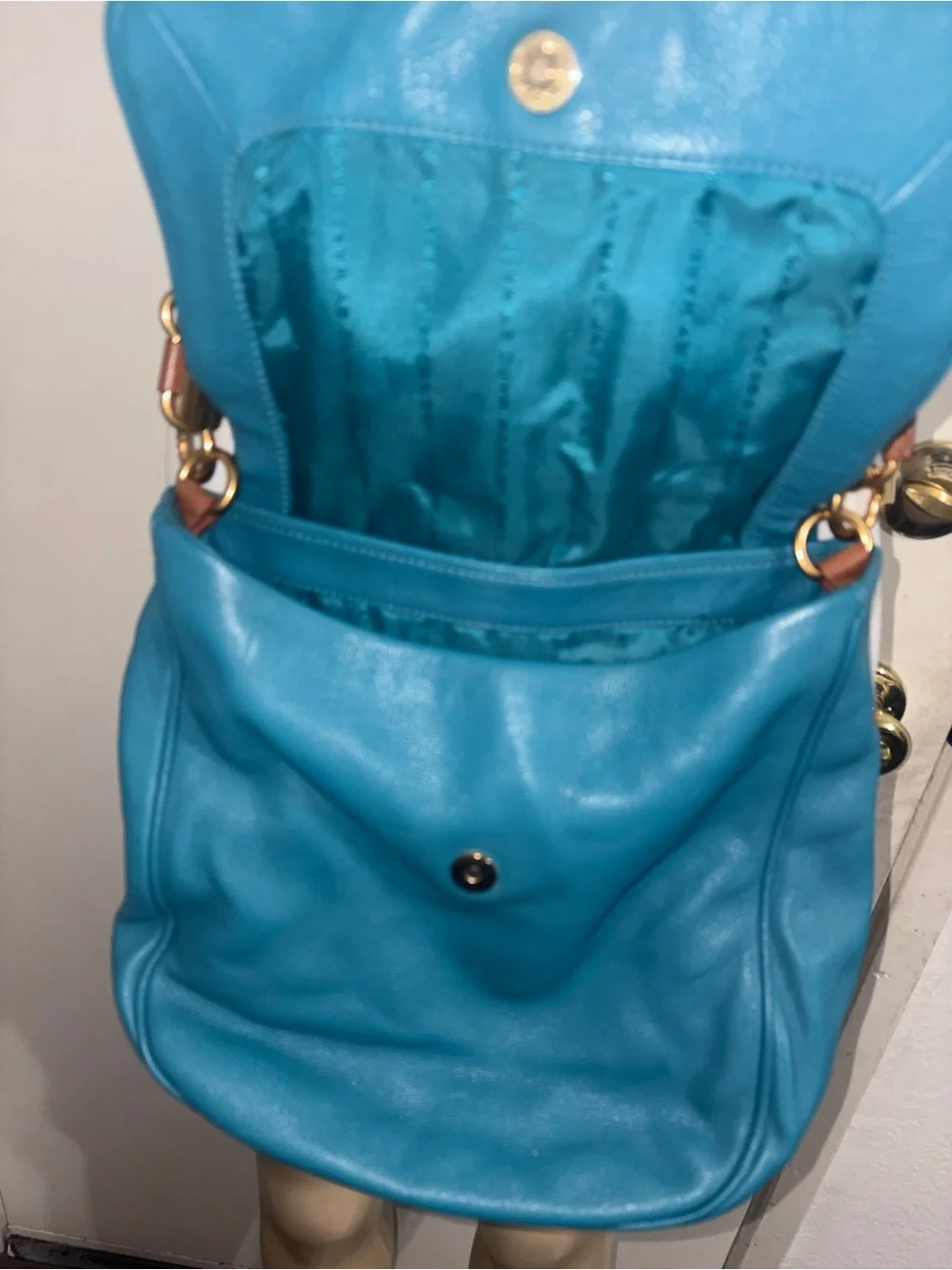 Marc by Marc Jacobs Too Hot to Handle Leather Hobo Bag